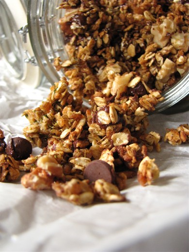 Гранола с кабачком