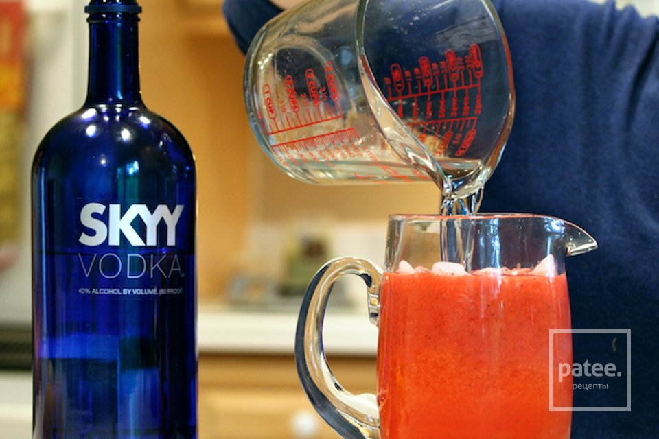 Клубничный коктейль - Шаг 4