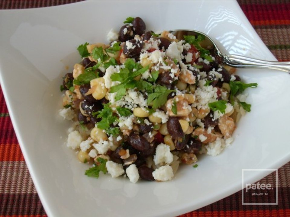 Тако с фасолью и кукурузой - Шаг 9