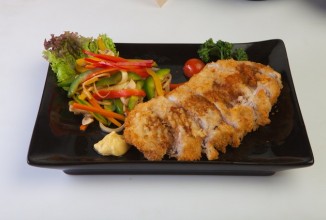 Рулетики из свинины с грибами