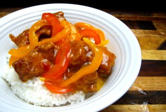 Курица в мандариновом соусе