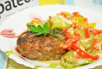 Котлеты по-восточному из говядины