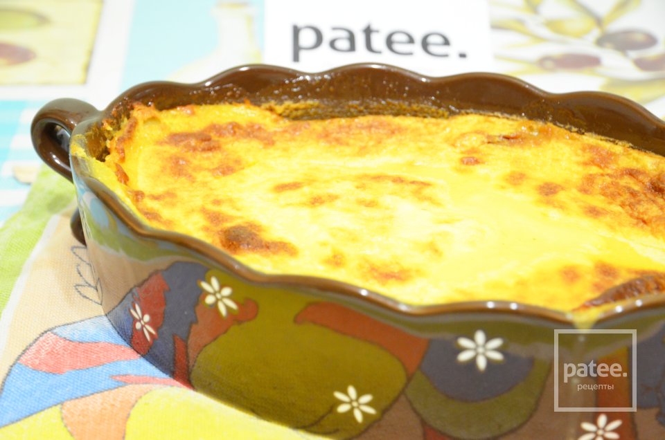 Творожная запеканка с черносливом и ванильным пудингом - Шаг 10