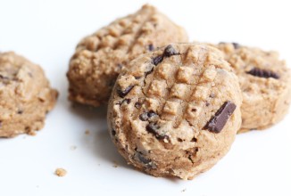 Арахисовое печенье с шоколадом