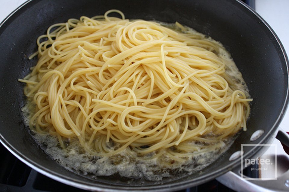 Паста с беконом и овощами - Шаг 6