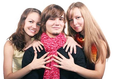 Любовь втроем.