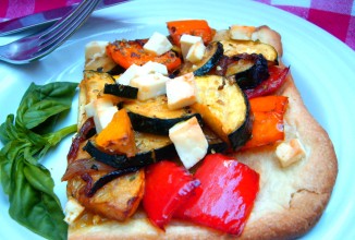 Пицца с овощами