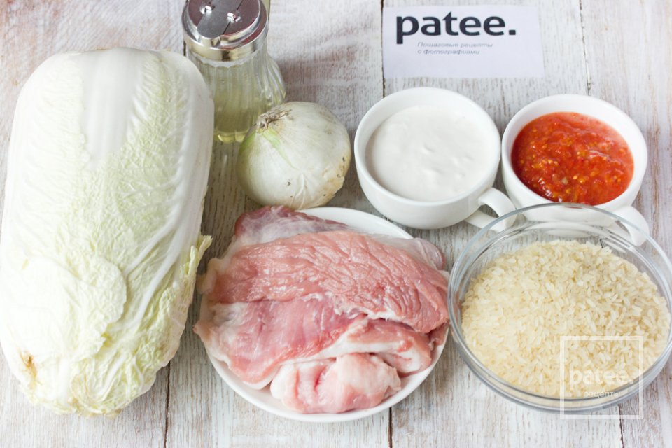 Голубцы по-домашнему из пекинской капусты - Шаг 1