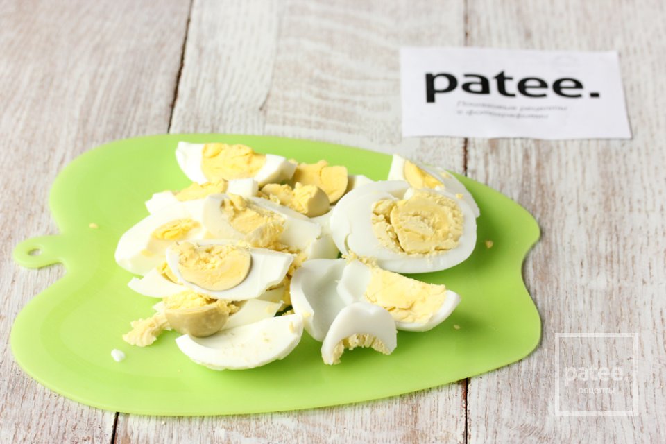 Паштет из грецких орехов и яиц - Шаг 3