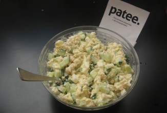 Салат с мясом криля