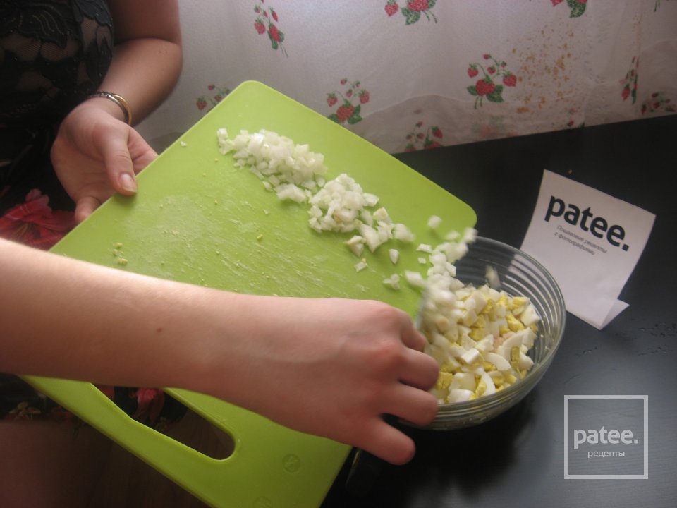 Салат с мясом криля - Шаг 6