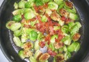 Брюссельская капуста с беконом