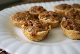 Тарталетки с ореховой начинкой