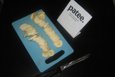 Блинный банановый торт - приготовление