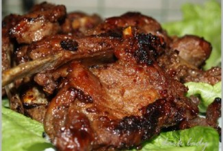 Ребрышки в сливовом соусе