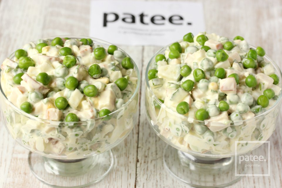 Салат Изумрудная россыпь - Шаг 10