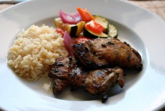 Куриные окорочка на гриле