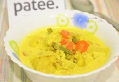 Овощной суп с карри и йогуртом