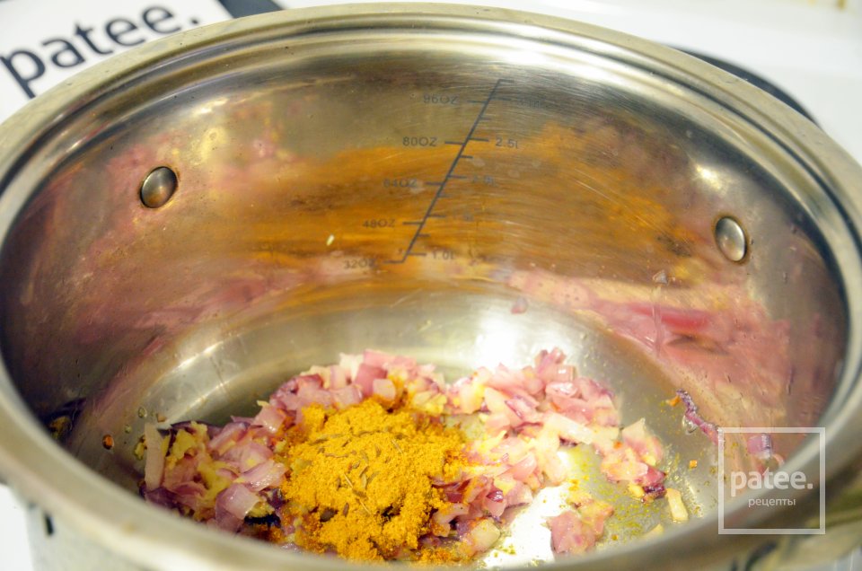 Овощной суп с карри и йогуртом - Шаг 9