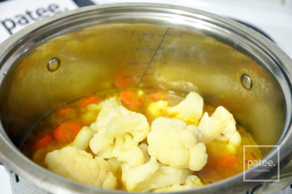 Овощной суп с карри и йогуртом - Шаг 12