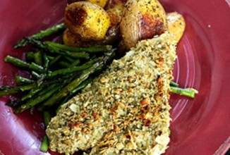 Тилапия с сырной корочкой