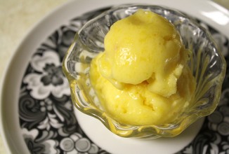 Шербет из манго с нектарином