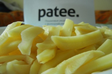 Тушёные куриные сердечки с картошкой - приготовление