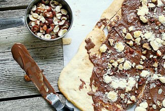 Шоколадная пицца