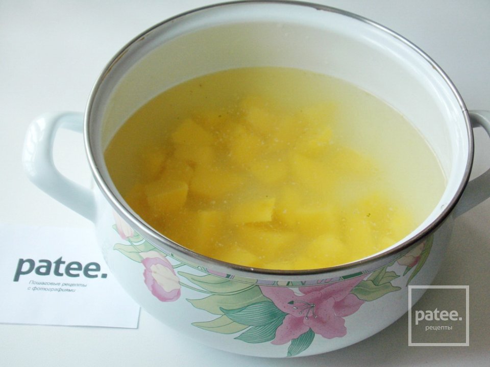 Суп с сырными клецками и овощами - Шаг 4