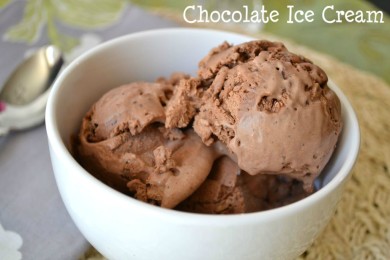 Рецепт Шоколадное мороженое