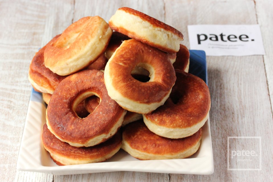 Воздушные пончики из дрожжевого теста - Шаг 18