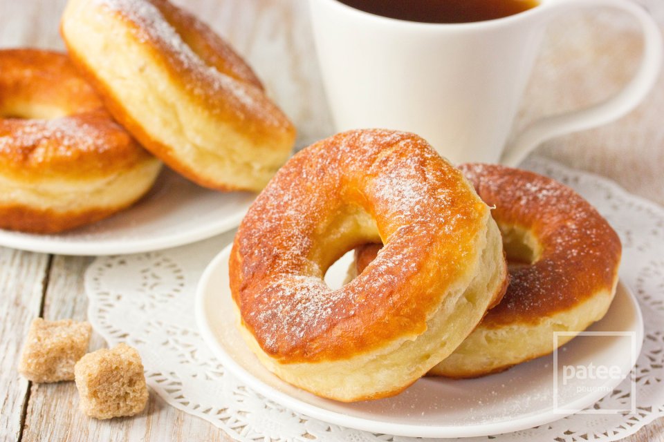 Воздушные пончики из дрожжевого теста - Шаг 19