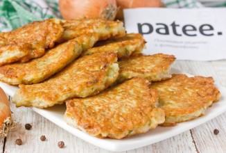 Оладьи из лука