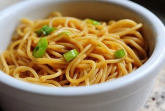 Паста в кунжутном соусе