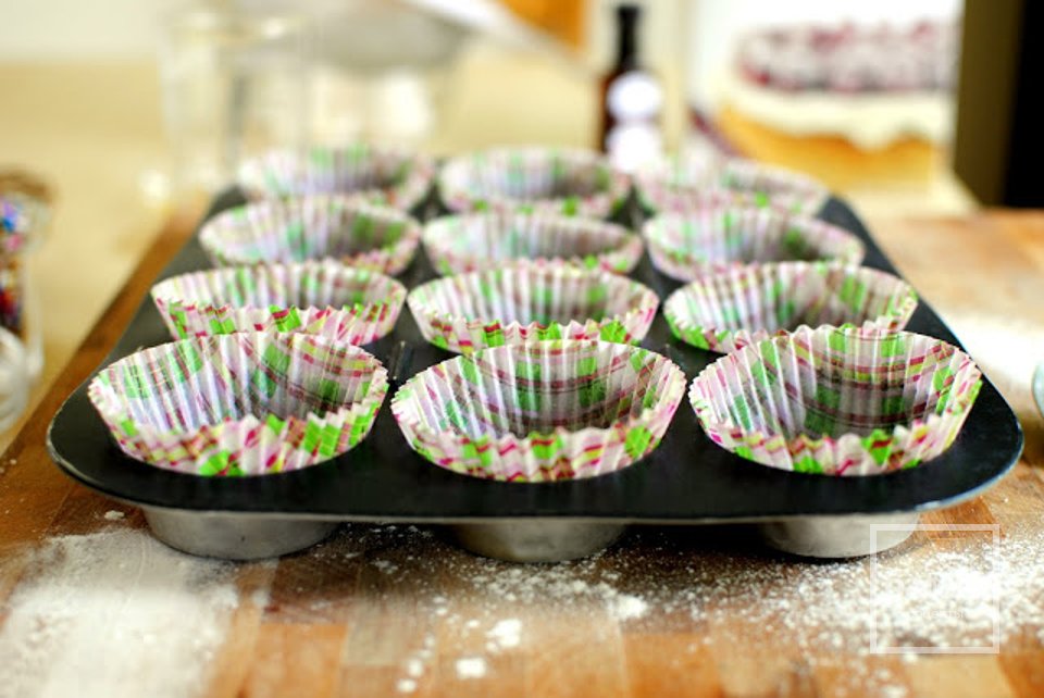 Праздничные кексы - Шаг 1