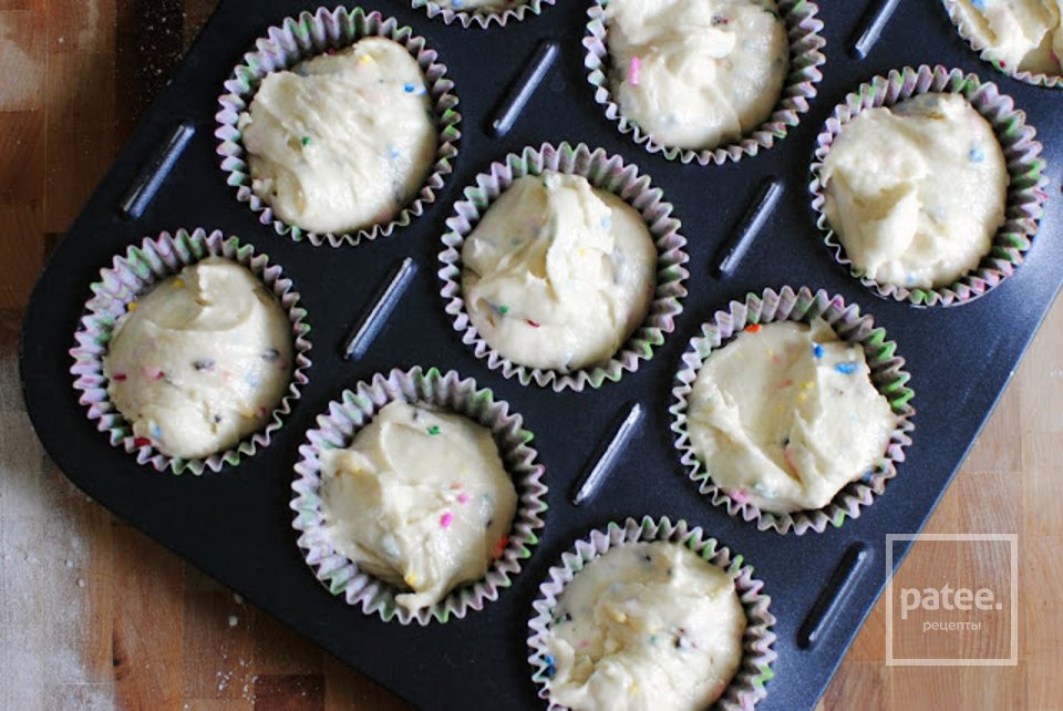 Праздничные кексы - Шаг 7