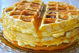 Вафли с корицей