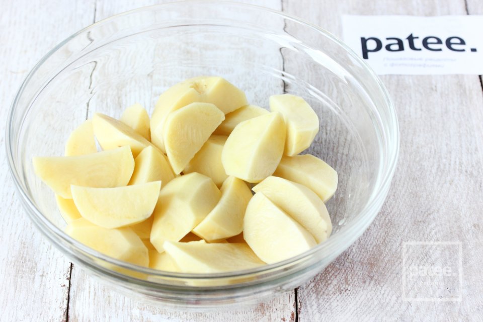 Пряный золотистый картофель - Шаг 2