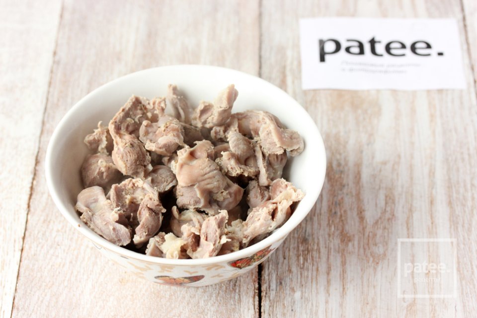 Салат Пуп земли - Шаг 2