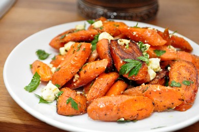 Рецепт Морковь с сыром и петрушкой
