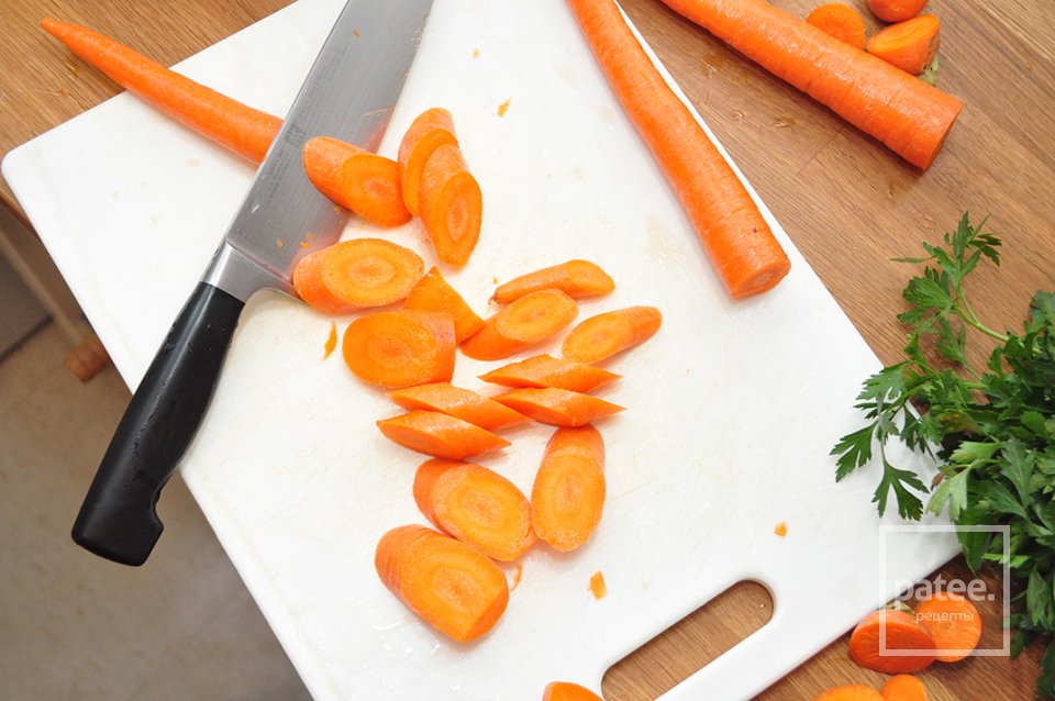 Морковь с сыром и петрушкой - Шаг 3