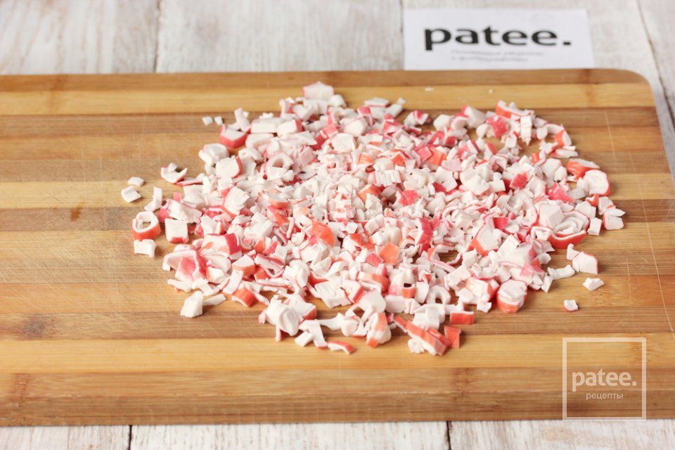 Салат Крабовый - Шаг 4