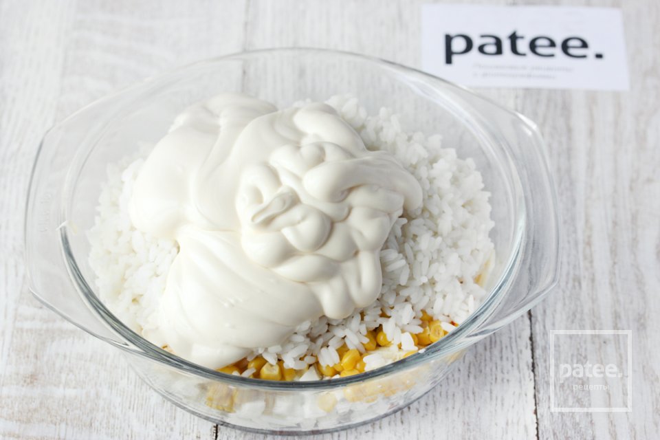 Салат Крабовый - Шаг 8