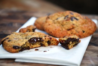 Овсяное печенье с клюквой