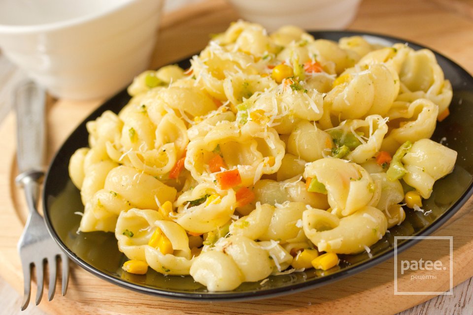 Паста с овощным миксом - Шаг 18