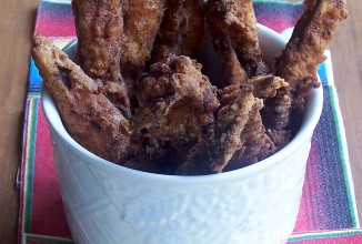 Баклажан-фри с соусом срирача