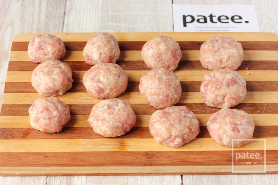 Сочные мясные шарики - Шаг 11