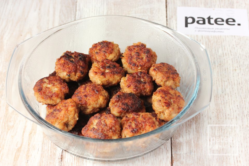 Сочные мясные шарики - рецепт с фотографиями - Patee. Рецепты