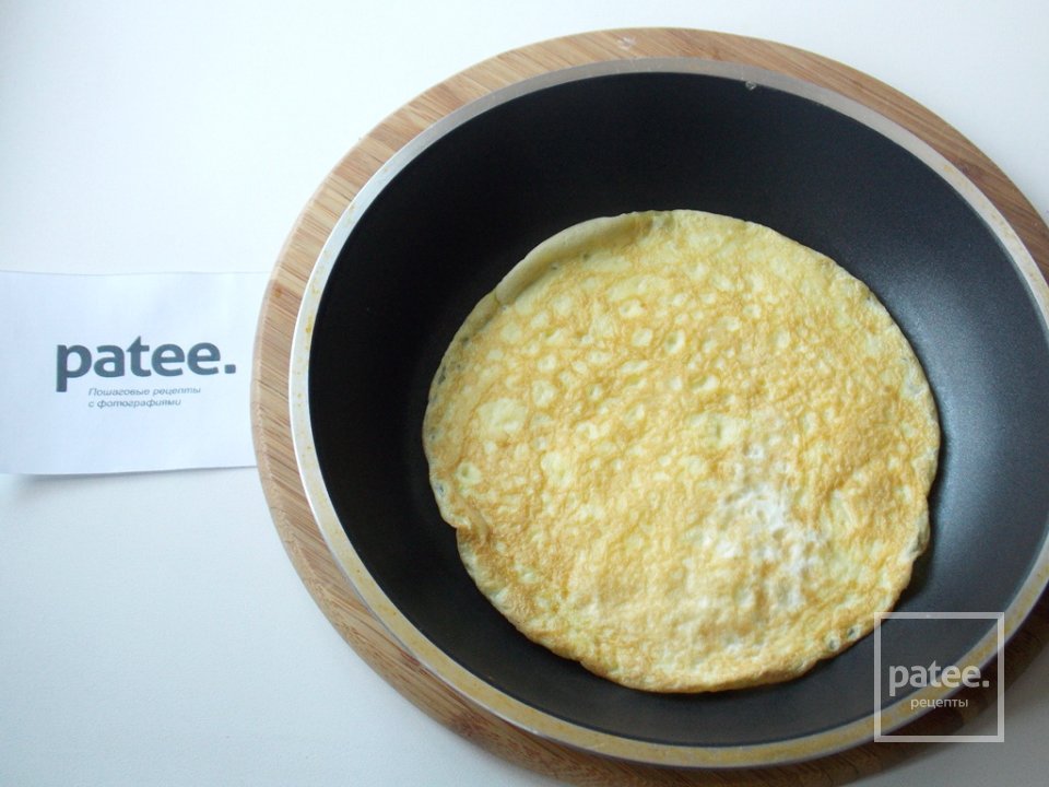 Запеченный рулет из лаваша с мясом и грибами - Шаг 10