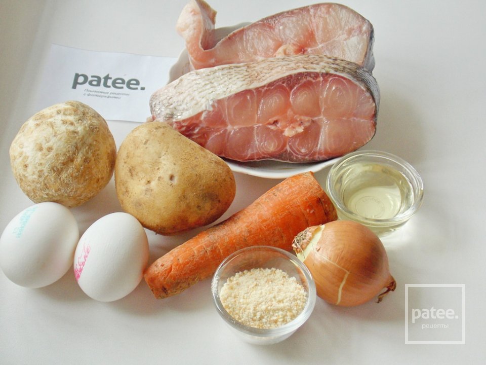 Суп с рыбными фрикадельками - Шаг 1